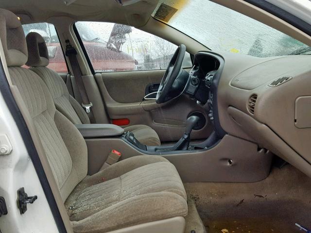 1G2WK52J73F130189 - 2003 PONTIAC GRAND PRIX WHITE photo 5