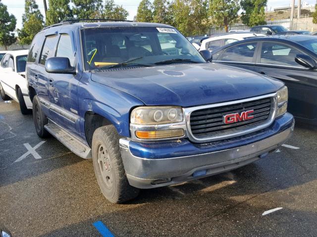 1GKEC13V73J324804 - 2003 GMC YUKON BLUE photo 1