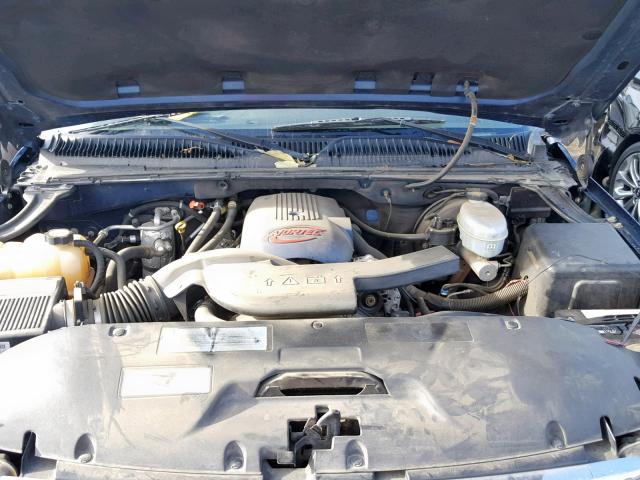 1GKEC13V73J324804 - 2003 GMC YUKON BLUE photo 7