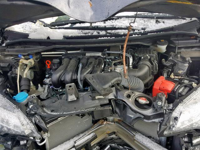 3HGGK5H7XJM101540 - 2018 HONDA FIT EX GRAY photo 7