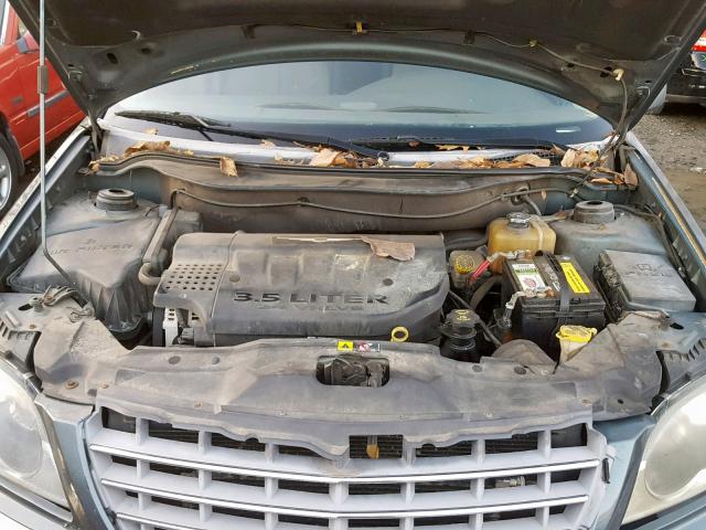 2C4GM684X5R550459 - 2005 CHRYSLER PACIFICA T GREEN photo 7