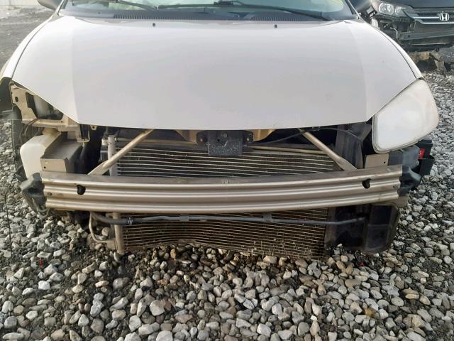 1C3EL56R43N516504 - 2003 CHRYSLER SEBRING LX TAN photo 9