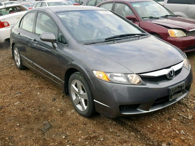 2HGFA16629H352550 - 2009 HONDA CIVIC GRAY photo 1