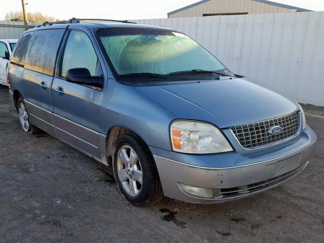 2FMDA58225BA21418 - 2005 FORD FREESTAR L BLUE photo 1