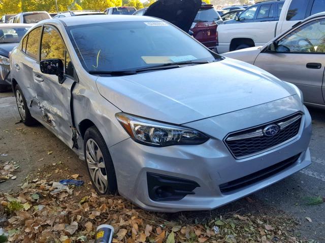 4S3GKAA69J3618404 - 2018 SUBARU IMPREZA SILVER photo 1