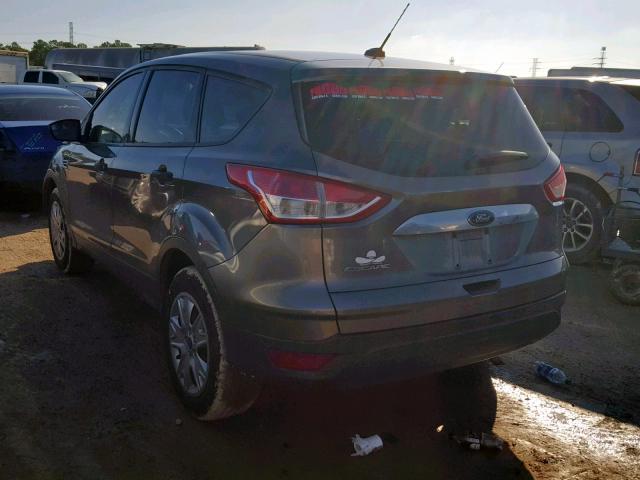 1FMCU0F75DUC34876 - 2013 FORD ESCAPE S GRAY photo 3