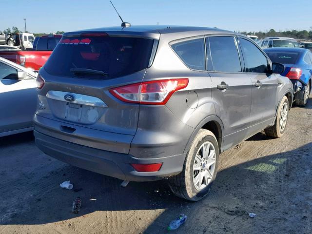 1FMCU0F75DUC34876 - 2013 FORD ESCAPE S GRAY photo 4