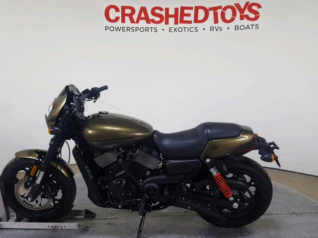 1HD4NCG21HC510989 - 2017 HARLEY-DAVIDSON XG750A A GREEN photo 5