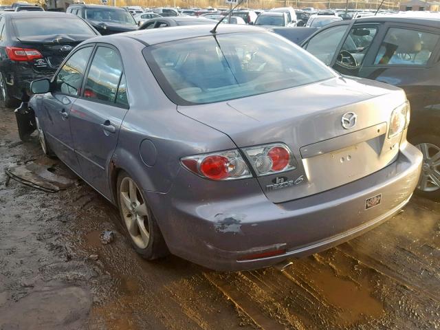 1YVHP80D165M21490 - 2006 MAZDA 6 S GRAY photo 3