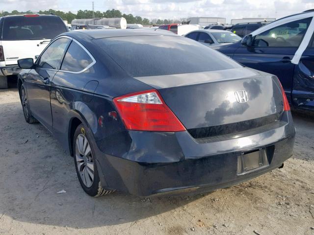 1HGCS12318A025226 - 2008 HONDA ACCORD LX- BLACK photo 3