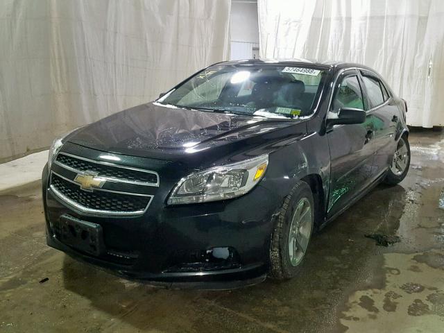 1G11B5SA1DF330789 - 2013 CHEVROLET MALIBU LS Negro foto 2