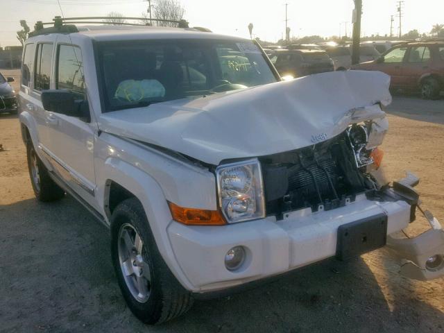 1J4RH4GK2AC137434 - 2010 JEEP COMMANDER WHITE photo 1