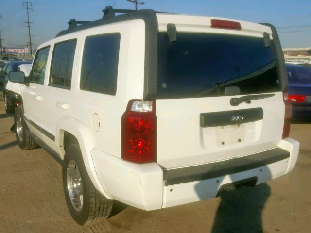 1J4RH4GK2AC137434 - 2010 JEEP COMMANDER WHITE photo 3