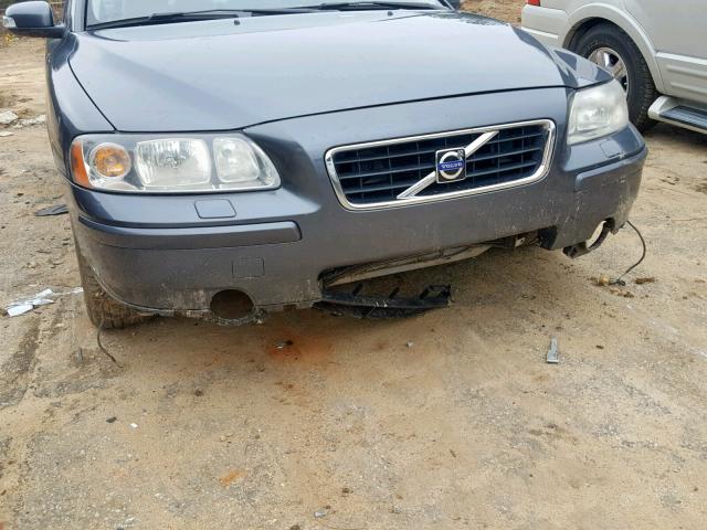 YV1RS592572610178 - 2007 VOLVO S60 2.5T BLUE photo 9