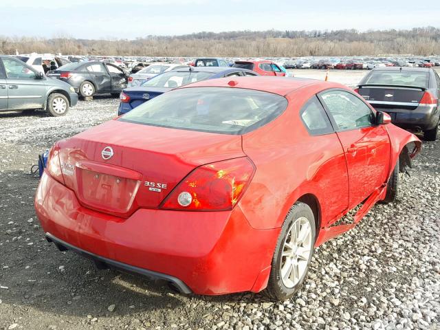 1N4BL24E68C135159 - 2008 NISSAN ALTIMA 3.5 RED photo 4