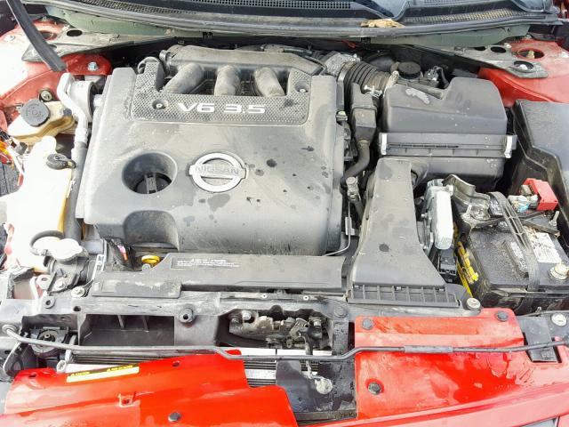 1N4BL24E68C135159 - 2008 NISSAN ALTIMA 3.5 RED photo 7