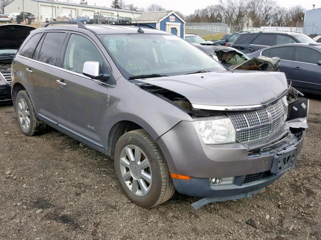 2LMDU68C19BJ06654 - 2009 LINCOLN MKX GRAY photo 1