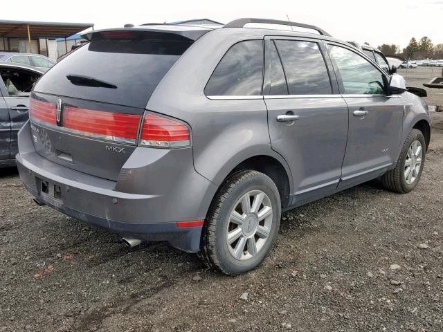 2LMDU68C19BJ06654 - 2009 LINCOLN MKX GRAY photo 4