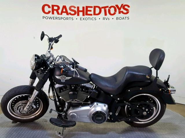 1HD1JNV14CB017326 - 2012 HARLEY-DAVIDSON FLSTFB FAT BLACK photo 5