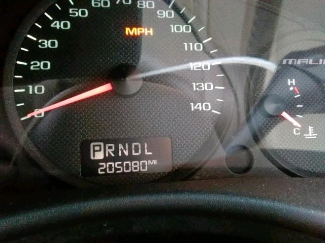 1G1ZU64845F152648 - 2005 CHEVROLET MALIBU MAX შავი ფოტო 8