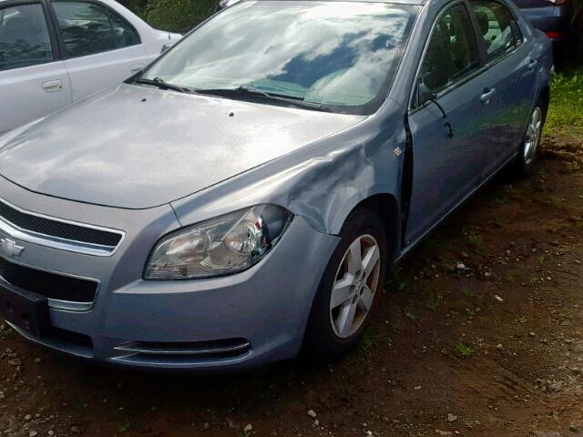 1G1ZG57B484294300 - 2008 CHEVROLET MALIBU LS Mavi foto 2