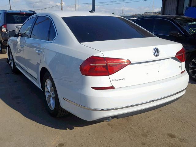 1VWAT7A35GC040772 - 2016 VOLKSWAGEN PASSAT S WHITE photo 3