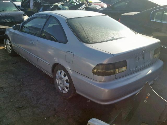 1HGEJ6223XL077265 - 1999 HONDA CIVIC DX SILVER photo 3