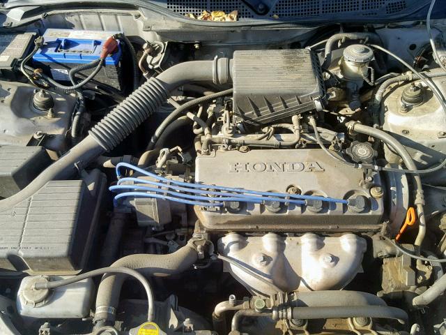 1HGEJ6223XL077265 - 1999 HONDA CIVIC DX SILVER photo 7