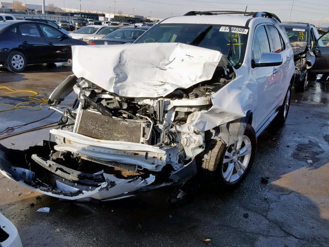 2GNFLGEK5D6382731 - 2013 CHEVROLET EQUINOX LT WHITE photo 2