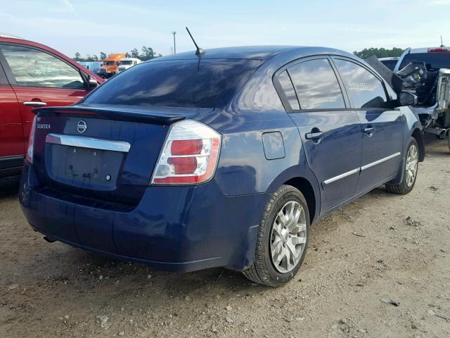 3N1AB6AP5BL691838 - 2011 NISSAN SENTRA 2.0 BLUE photo 4