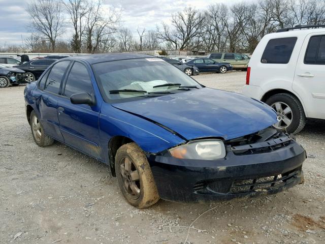 1G1JF52FX47315850 - 2004 CHEVROLET CAVALIER L BLUE photo 1