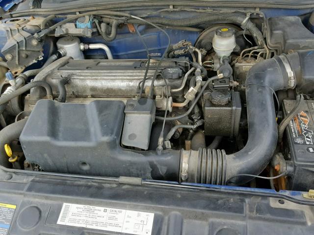 1G1JF52FX47315850 - 2004 CHEVROLET CAVALIER L BLUE photo 7