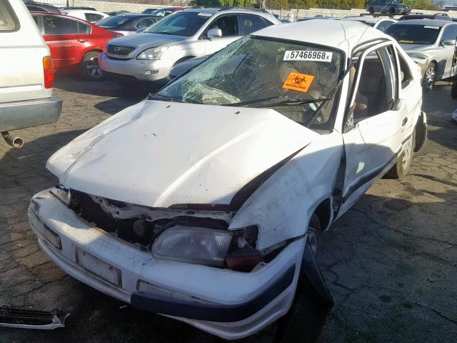 JT2AC52L9V0262406 - 1997 TOYOTA TERCEL CE WHITE photo 2