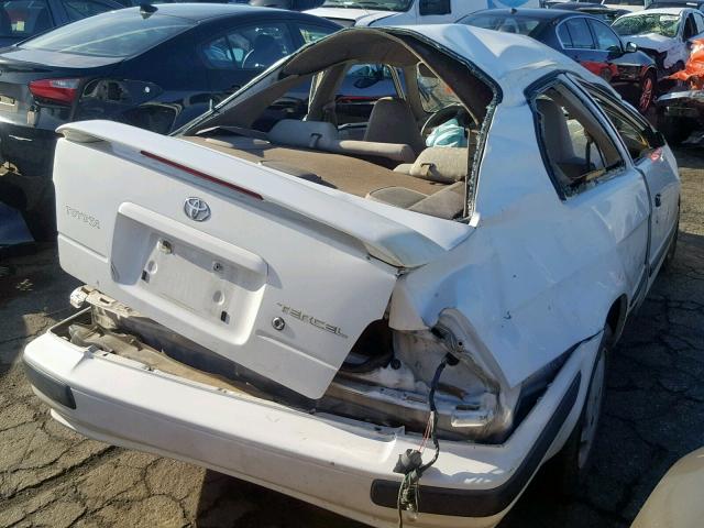 JT2AC52L9V0262406 - 1997 TOYOTA TERCEL CE WHITE photo 4