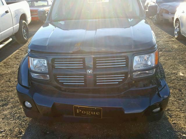 1D4PU4GK8AW175244 - 2010 DODGE NITRO HEAT GRAY photo 7