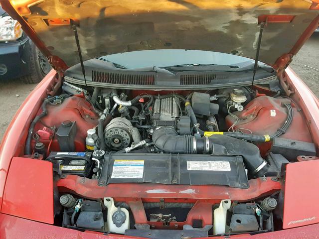 2G2FV22P1T2202242 - 1996 PONTIAC FIREBIRD F RED photo 7