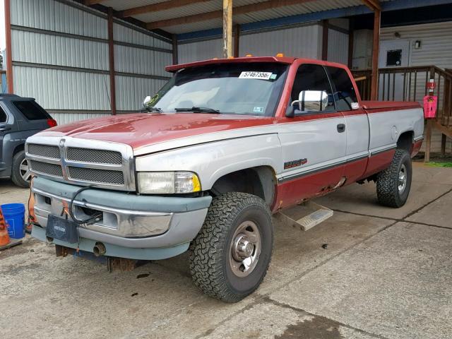 3B7KF23D6VG808244 - 1997 DODGE RAM 2500 TWO TONE photo 2