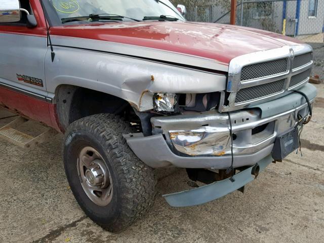 3B7KF23D6VG808244 - 1997 DODGE RAM 2500 TWO TONE photo 9