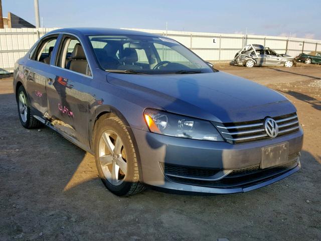 1VWBP7A30CC042187 - 2012 VOLKSWAGEN PASSAT SE GRAY photo 1