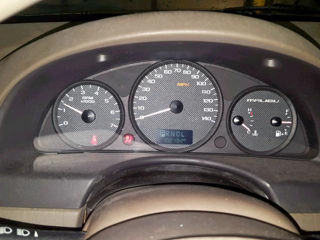 1G1ZT54835F287715 - 2005 CHEVROLET MALIBU LS GOLD photo 8