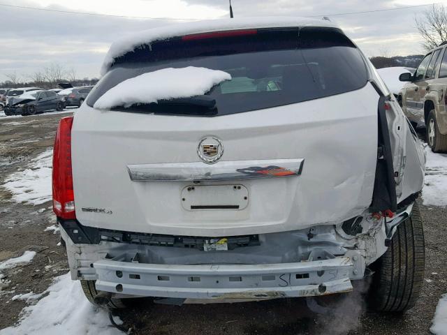 3GYFNEEY5AS540634 - 2010 CADILLAC SRX PERFOR WHITE photo 9