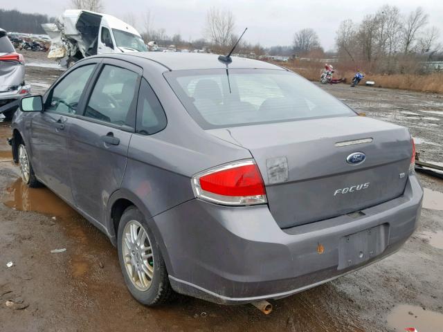 1FAHP3FN9AW295302 - 2010 FORD FOCUS SE BEIGE photo 3