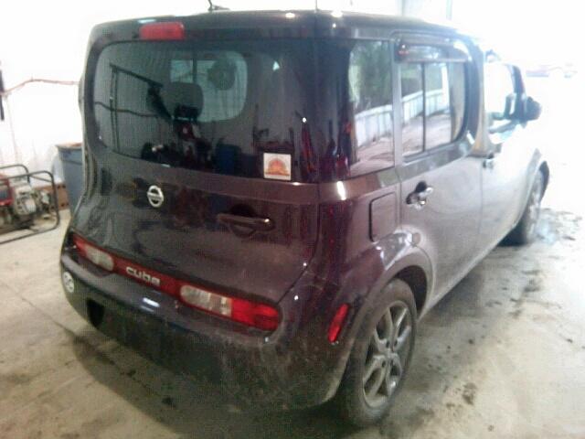 JN8AZ28R49T127469 - 2009 NISSAN CUBE BASE BROWN photo 4