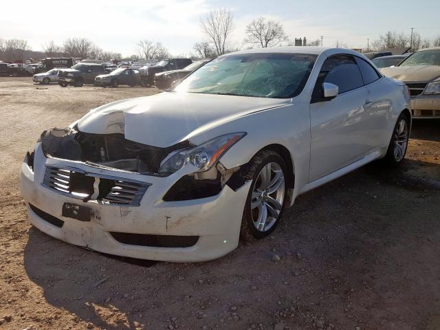 JNKCV66E99M724214 - 2009 INFINITI G37 BASE  photo 2