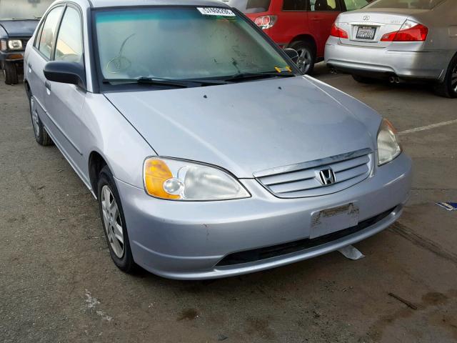 2HGES16193H532662 - 2003 HONDA CIVIC DX SILVER photo 1