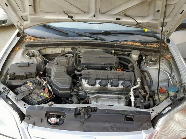 2HGES16193H532662 - 2003 HONDA CIVIC DX SILVER photo 7