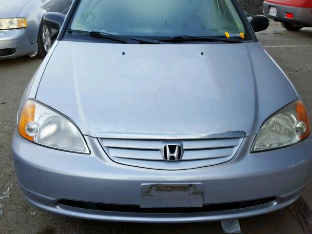 2HGES16193H532662 - 2003 HONDA CIVIC DX SILVER photo 9