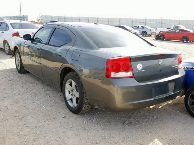 2B3CA3CV9AH243369 - 2010 DODGE CHARGER SX GRAY photo 3