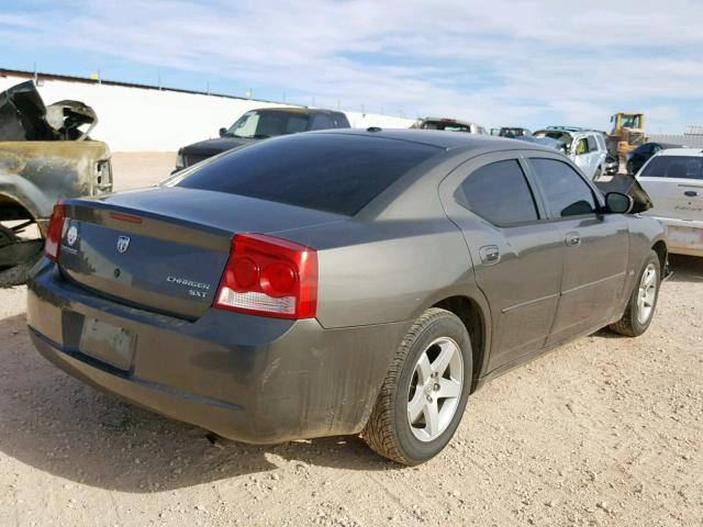 2B3CA3CV9AH243369 - 2010 DODGE CHARGER SX GRAY photo 4