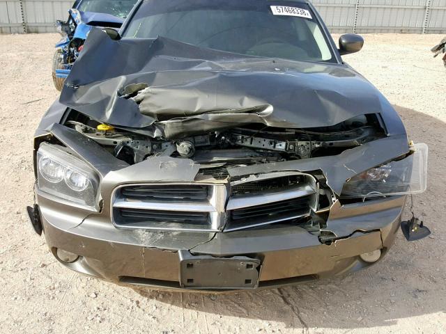 2B3CA3CV9AH243369 - 2010 DODGE CHARGER SX GRAY photo 9